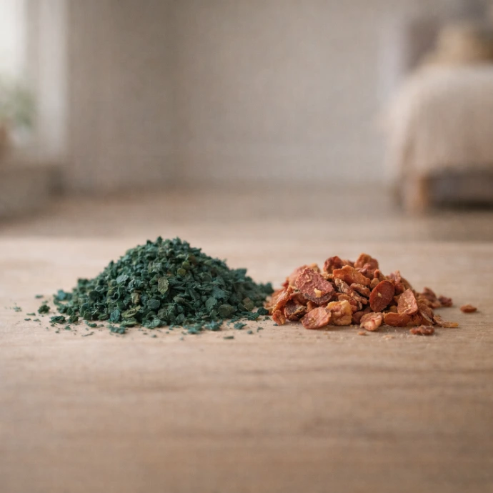 Algas y micronutrientes con función antioxidante intesflow microbiota